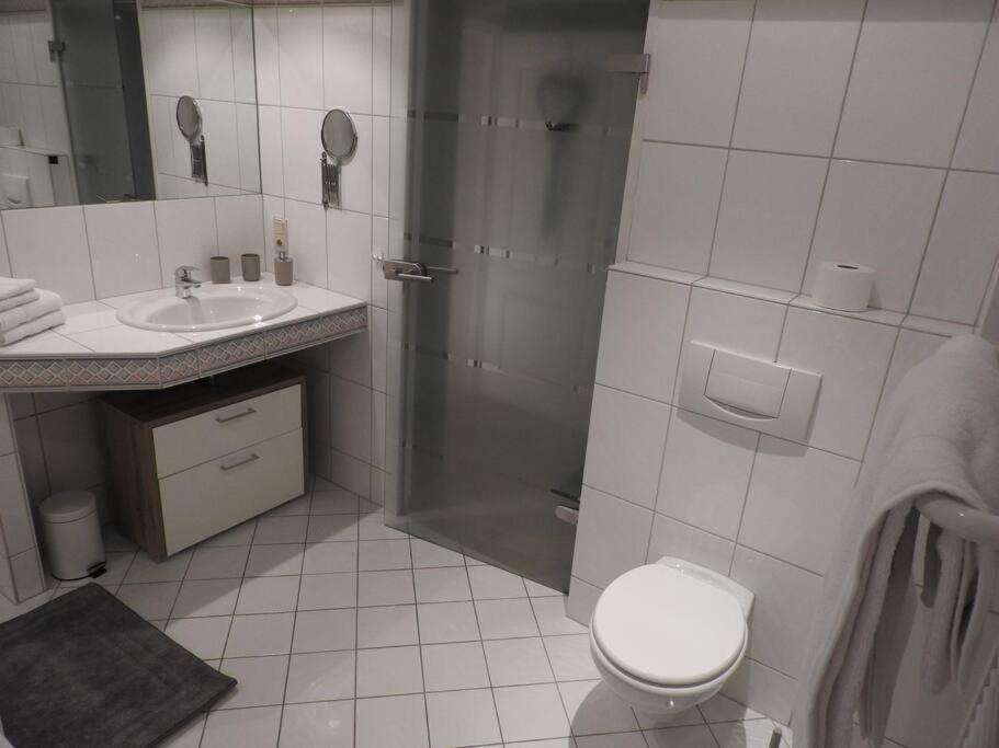 Schoene Gemuetliche Ferienwohnung Mit Fernblick. Nalbach Exterior foto